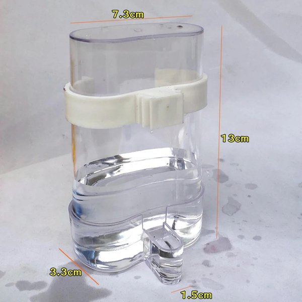 Dispensador De Agua Para PáJaros Comedero De Alimentos Para PáJaros AutomáTico Bebedero Para Periquitos Dispensador De Alimentos Para Loros Accesorios Para Jaulas De PáJaros-image