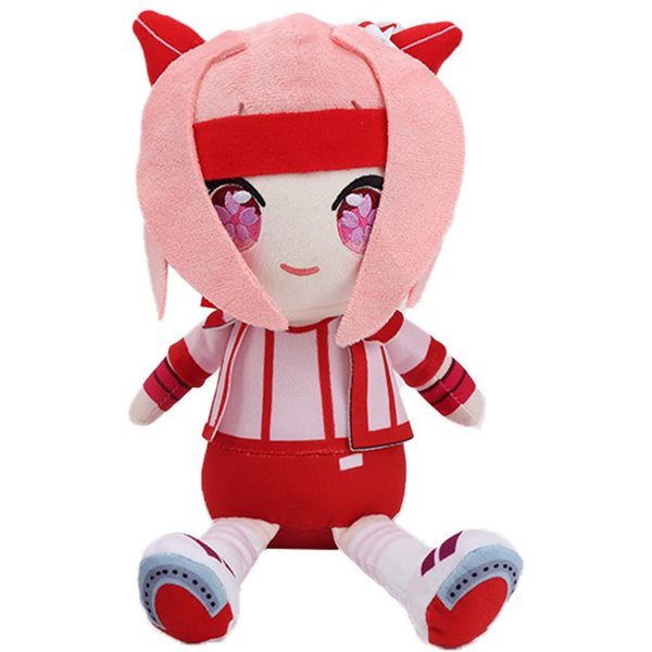 23 Cm Nowe Pluszowe Zabawki Uma Musume Pretty Derby Maskotki ZwierząTka Pluszowe Urocze KreskóWkowe MięKkie Lalki Haru Urara Akcesoria Dla FanóW Prezenty 23Cm-image