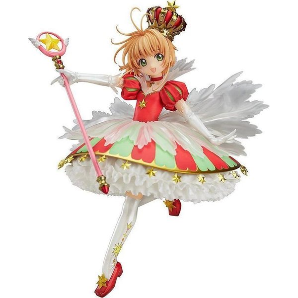 Anime Cardcaptor Sakura Sakura Kinomoto Figura De AccióN De PVC Juguetes Figura De Anime Modelo Juguetes ColeccióN MuñEca Regalo-image