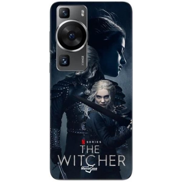 Coque Huawei P60 The Witcher Geralt Yennefer Ciri Epee Maniacase-image