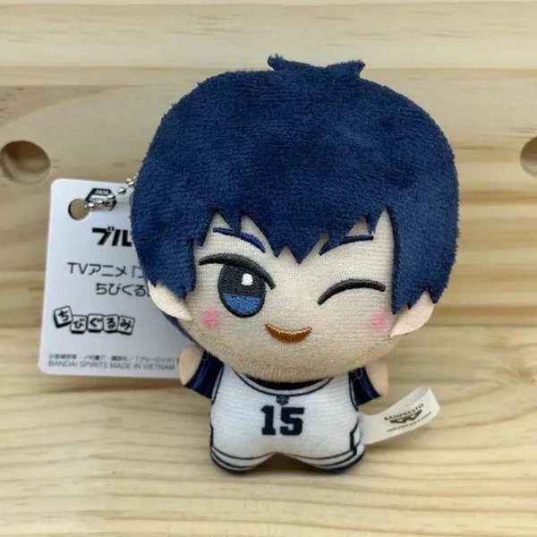 10Cm Nuevo Colgante Llavero Peluche Blue Lock Yoichi Isagi Nagi Seishiro Mikage Reo Rin Itoshi Itoshi Sae MuñEco Juguete Regalo Duradero Blue-image