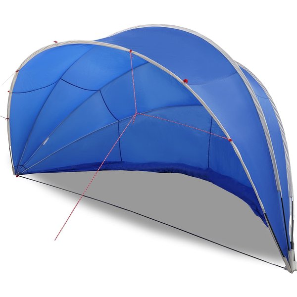 CúPula Para Piscina 546 X 516 X 250 Cm PoliéSter 185T Con Recubrimiento De PU-image