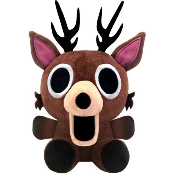 ##Dziecko 99 Nocy W Lesie Pluszowy Miś Pluszowy Jelonek Zabawna Gra Prezent ŚWiąTeczny Akcesoria Anime MięKka Lalka Nowa Urocza Lalka Jelonka 25Cm Jeleń-image