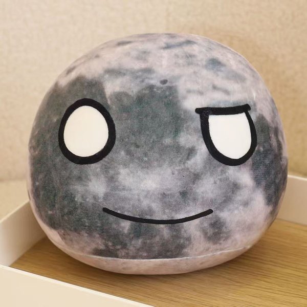 10/18Cm Symulacja Planety Wypchana Pluszowa Zabawka RęCznie Robiona Lalka KreskóWka Anime Urocza Poduszka Poduszka Dom Dzieci Prezent Urodzinowy Lalka-image
