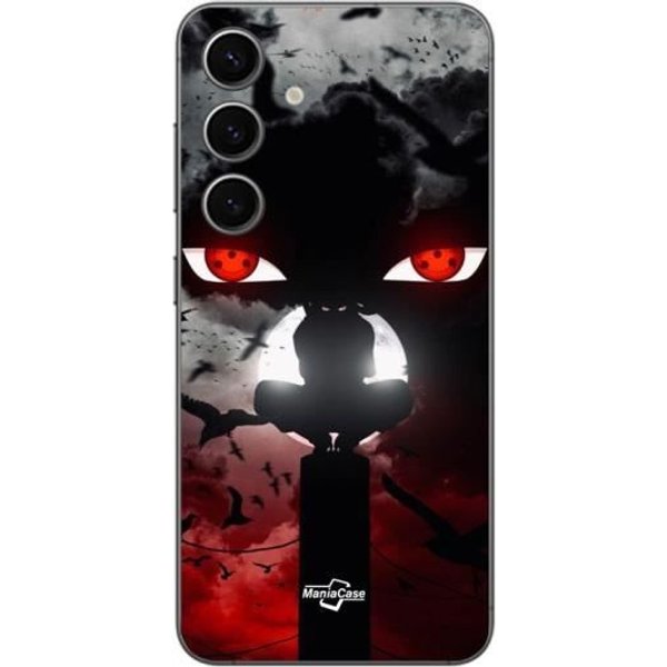 Coque Samsung Galaxy S25 Plus Itachi Uchiwa Naruto Anime Art Maniacase-image