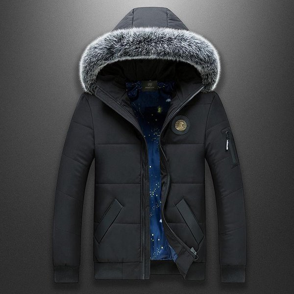Chaqueta Acolchada De Invierno Para Hombre Nueva Para Hombre Talla Grande Juvenil Casual Moda CáLida Chaqueta Acolchada Xxxxl-image