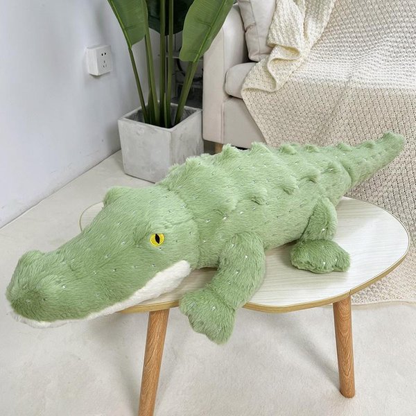 Super Urocza Pluszowa Lalka Krokodyl Poduszka Do Spaniewania Prezent Urodzinowy Super Kawaii Pluszowa Lalka Krokodyl Poduszka Do Spaniewania M-image