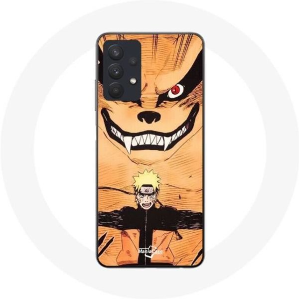 Funda - Kurama - Samsung Galaxy A32 5G - Flexible - Anime - Blanca-image