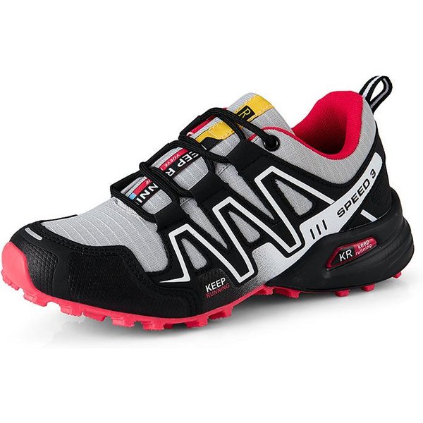 Damskie Buty Turystyczne Outdoor AntypośLizgowe Sneakersy Trekkingowe Modne Wygodne Buty Sportowe 42-image