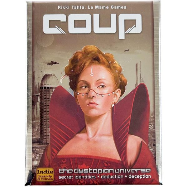 Indie Boards And Cards | Coup | Gra Karciana | Wiek 14+ | 2-6 Graczy | 15 Minut Czasu Gry-image