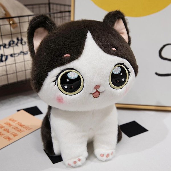 Lindo Gatito MuñEca NiñOs NiñA Regalo De CumpleañOs MuñEca Gatito Peluche MuñEca Miau 25Cm-image