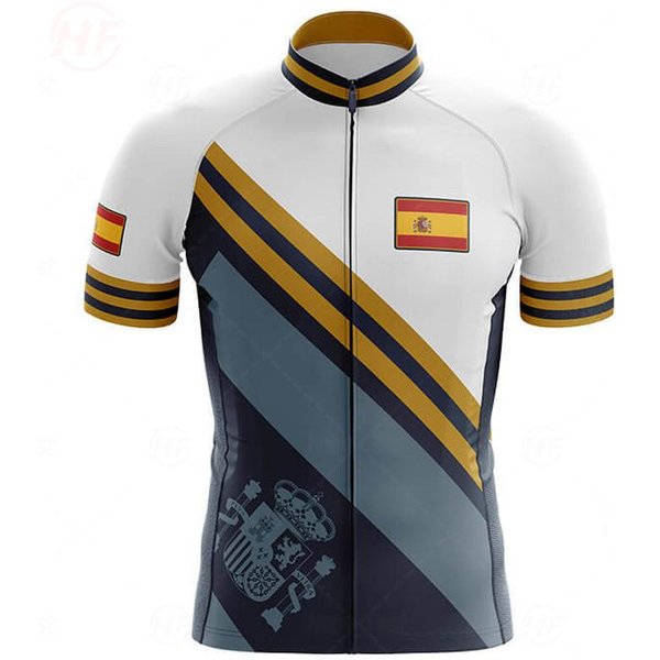 Nuevo 2025 Conjunto De Maillot De Ciclismo De Verano Para Hombre Del Equipo EspañA Transpirable Racing Sport Mtb Ropa De Ciclismo Mallot Ciclismo Hombre L-image