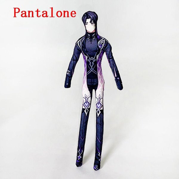 26Cm Elastyczny Korpus Drutowy Genshin Impact Lohen / Zandik Lekarz Il Dottore / Pantalone Pluszowa Zabawka Figurka Anime Z Gry Pluszak Lalka About 26Cm Blue-image