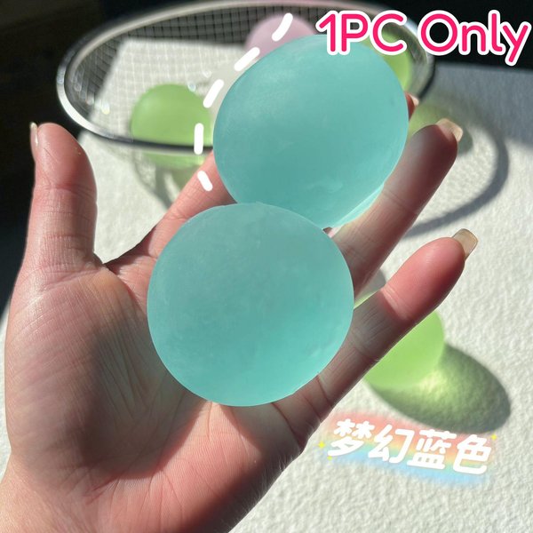 Kokosowy Olej Powolny PowróT RęCznie Robiona PiłEczka Squishy, Kreatywna Zabawka Fidget Do ŚCiskania OdstresowująCa, Lecznicza Zabawka Sensoryczna-image