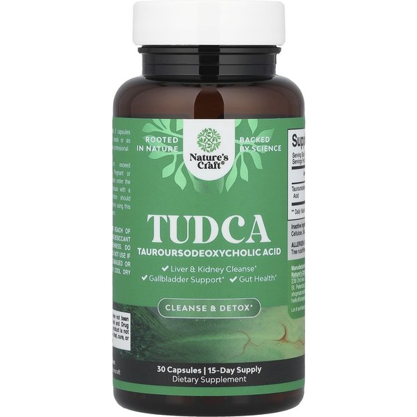 Nature's Craft, Tedca, 500 Mg, 30 Capsules (250 Mg Per Capsule)-image