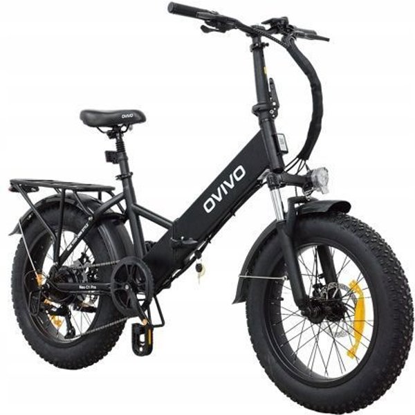 VéLo éLectrique - Ovivo - C1 Pro - 250W - 10.4Ah - 25Km/H - Noir-image