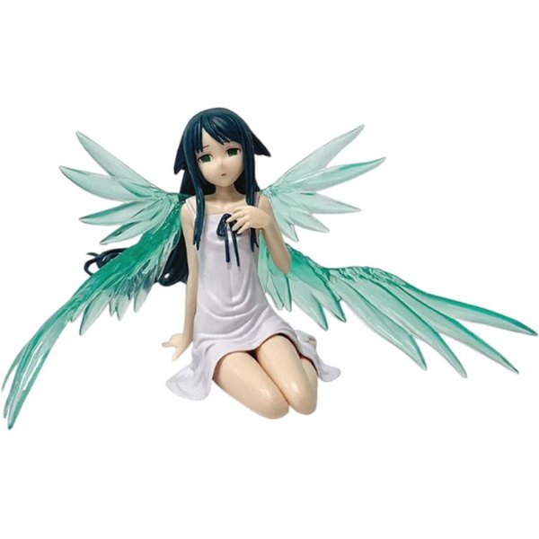 Gra The Song Of Saya 12Cm Saya No Uta Czysta MiłOść Dziewczyna Figurka Figurka PVC Dekoracja Biurka Figurka Akcji Zabawki Kolekcjonerskie Prezenty-image