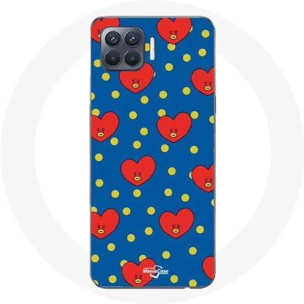 Funda Para Oppo A93 - Maniacase - BTS Bangtan Boys BT21 Tata - Silicona Flexible - Color Azul Azul-image