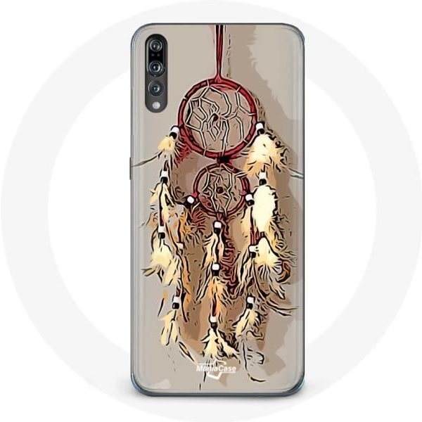 Funda - Maniacase - Huawei P20 - AtrapasueñOs - MarróN - Flexible MarróN-image