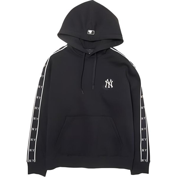 Sudadera Con Capucha Casual CóModa Con Letras De Los New York Yankees De La MLB Unisex Sudaderas Con Capucha Negra 3AHDM0446-50BKS L Black-image