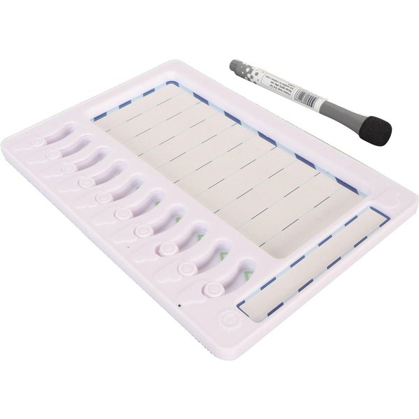 Tabla De Tareas Borrable Multiusos Divertida Reutilizable MagnéTica De Borrado En Seco Para NiñOs Diaria White-image