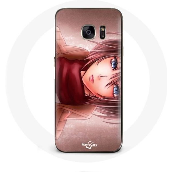 Funda Para Samsung Galaxy S6 Mikasa Ackerman Ataque De Los Titanes Anime Serie Japonesa-image