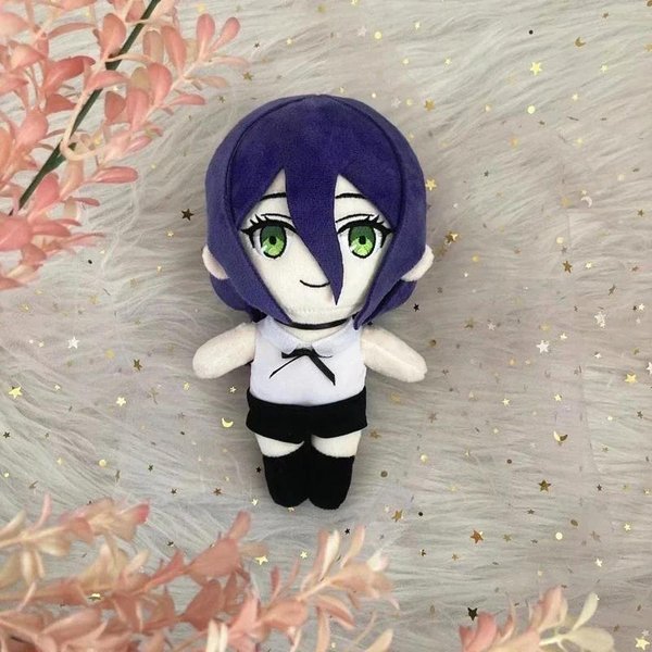 MuñEco De Peluche Chainsaw Man Reze De 20 Cm Juguetes Lindo Suave Anime Chainsaw Reze CojíN Relleno Fans Regalo De Vacaciones CumpleañOs 20Cm-image