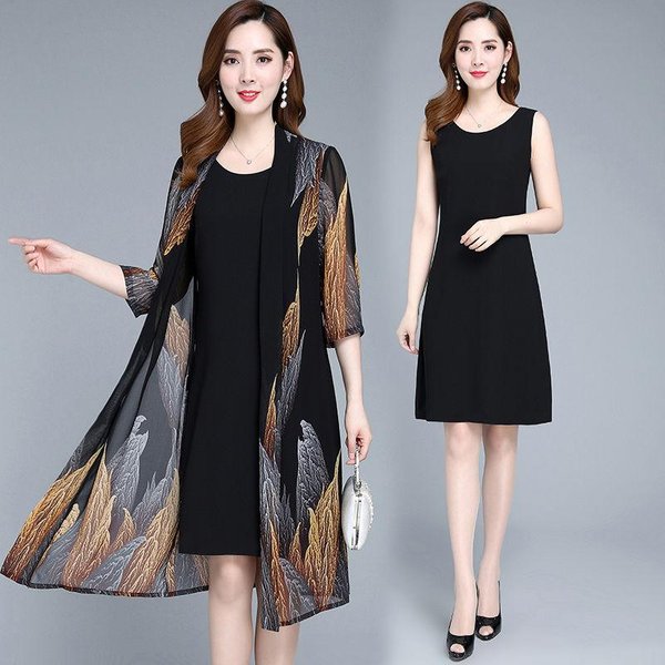 CáRdigan De Gasa Para Mujer, Ropa De ProteccióN Solar De Longitud Media, Chaqueta Chal Holgada Y Fina De Talla Grande, Aire Acondicionado Para Playa 4XL-image