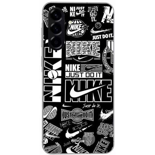 Funda - Nike - Galaxy A36 - Silicona - Flexible - Graffiti Negro Y Blanco Negro-image