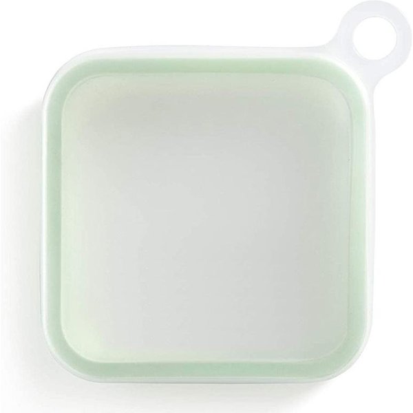 Uchwyt Na Kanapki Lunchbox PudełKa Piekarnicze Guma Silikonowa PrzenośNy Lunchbox Pojemniki Na Kanapki Z Chleba Tostowego Pojemniki Zamykane 1 Szt. White-image