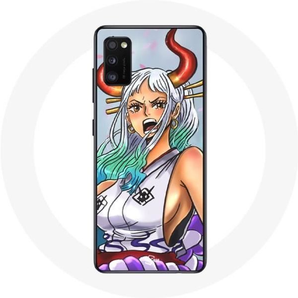 Funda - Maniacase - Samsung Galaxy S20 - Yamato One Piece - Flexible - ProteccióN Y DecoracióN Negro-image