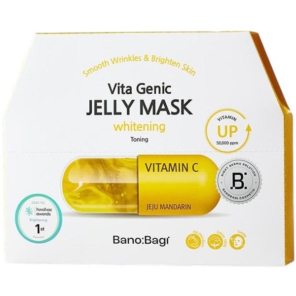 Banobagi Vita Genic Mascarilla De Gel Blanqueadora Iluminadora Radiante 30G X 10 Hojas-image