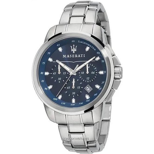 Reloj De Hombre Maserati Successo CronóGrafo TaquíMetro Cuarzo R8873621002 Azul-image
