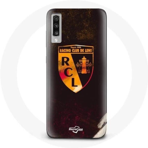 Funda - RCL - Galaxy A70 - Flexible - Naranja - Negro - Lente Negro-image
