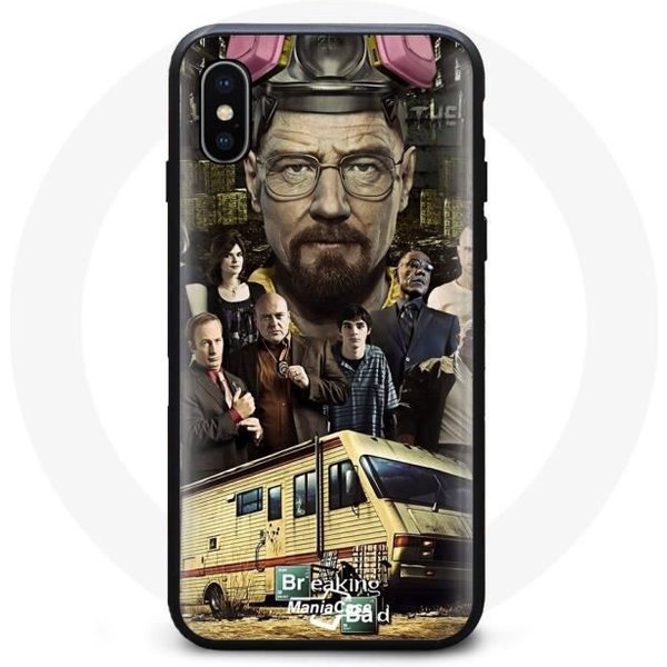 Funda - Breaking Bad - Iphone XS Max - Flexible - Negra - Mixta-image