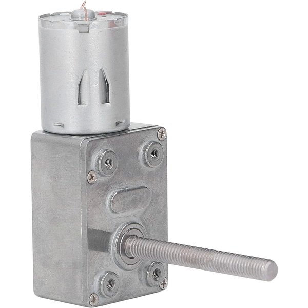 Silnik śLimakowy Z PrzekłAdnią DC Samozaciskowy O Wysokiej DokłAdnośCi Silnik PrzekłAdniowy Redukcyjny DC24V M6X50Mm 90 Obr./Min Nie-image