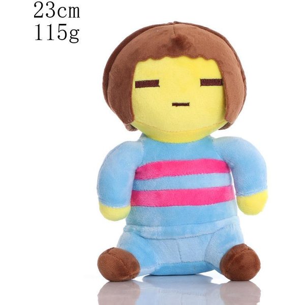 Gra Undertale Pluszowe Zabawki 20-30Cm Undertale Pluszowa Lalka Papyrus Ootopus Music Alphys Frisk Pluszowe Wypchane Zabawki Prezenty Urodzinowe-image