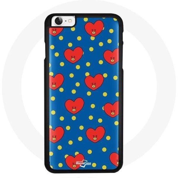 Funda Para Iphone 8 BTS Bangtan Boys BT21 Tata De V Azul-image