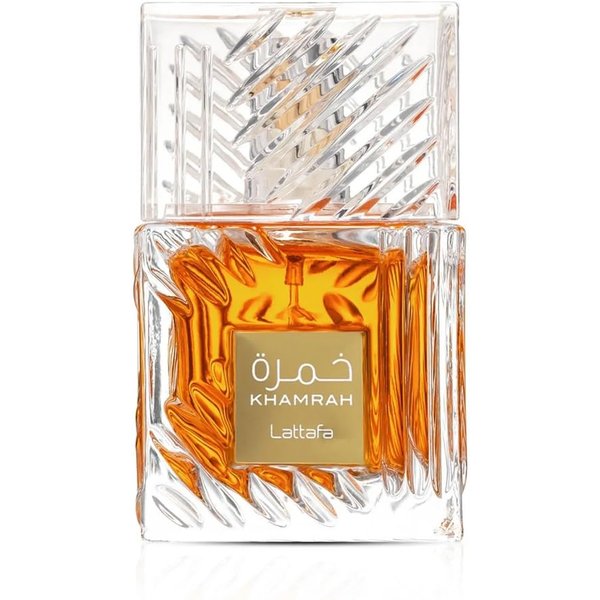 Lattafa Khamrah - Vainilla, Especiado CáLido, ÁMbar, Canela - Eau De Parfum Fragancia De Larga DuracióN Para Unisex, 3.40 Onzas / 100 Ml-image