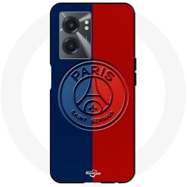 Coque Maniacase Pour Realme V23 PSG Paris Saint Germain Logo Negro-image