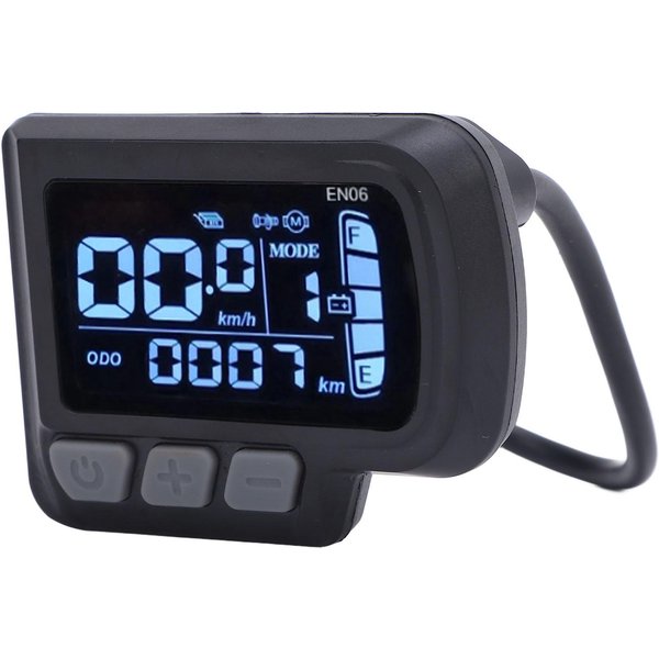 Panel LCD Do Hulajnogi Elektrycznej LCD EN06 Panel Ze ZłąCzem USB 6-Pinowym Wodoodpornym 24 48V-image