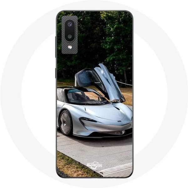 Funda Para Samsung Galaxy A02 FóRmula 1 Mclaren Coche Gris-image