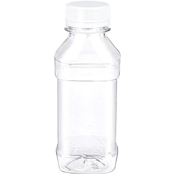 10/20 Szt. 100 Ml Przezroczystych Pustych Butelek Wielokrotnego UżYtku Z Tworzywa Sztucznego, Szczelnych, PrzenośNych PojemnikóW Na Sok, Wodę I Napoje 20PCS-image