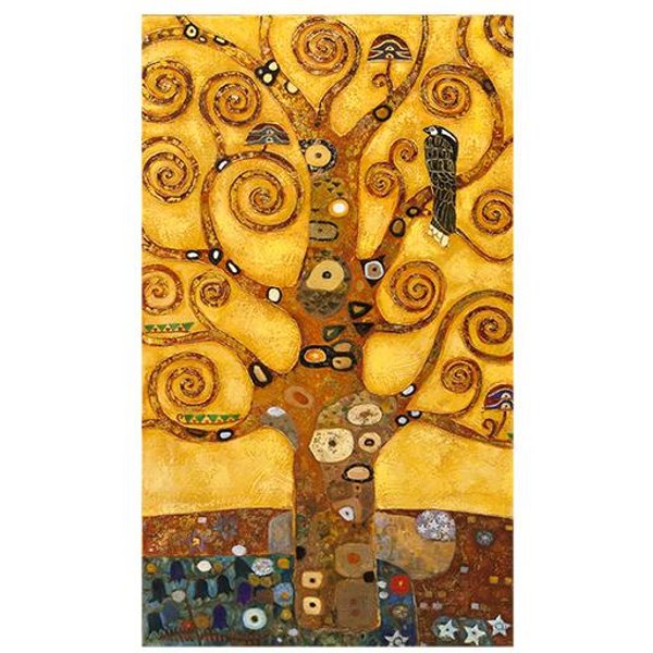 Gustav Klimt Obraz Na PłóTnie Plakat Z Figurą SłYnny Klasyczny Druk Na śCianę Dekoracyjny Obraz Nowoczesny WystróJ Salonu 20X30Cm-image