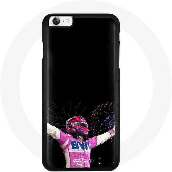 Funda De TeléFono - FóRmula 1 - Sergio PéRez - Iphone 8 - Negra - Flexible-image