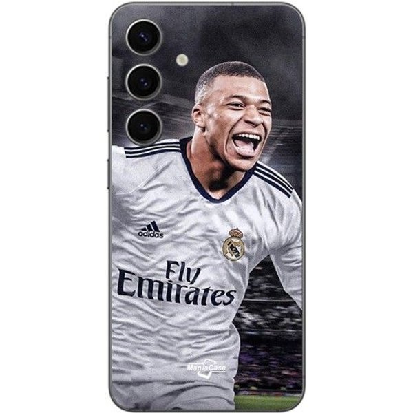 Funda Samsung Galaxy S25 Kylian Mbappe Real Madrid Goal Maniacase Negro-image
