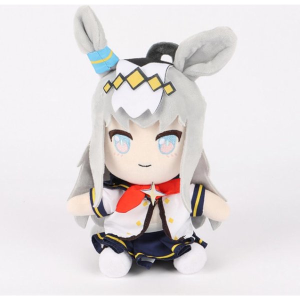 Kawaii Maskotki Uma Musume Postacie Z Anime Pretty Derby Agnes Tachyon Oguri Cap Matikanetannhauser Pluszowa Maskotka Prezent Na BożE Narodzenie Urodziny-image