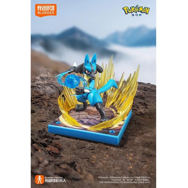 Blokees Original Pokemon Ceruledge Charizard Snorlax Scyther Lucario Greninja Meowscarada Bloques De ConstruccióN Figura De AccióN Juguete Regalo-image