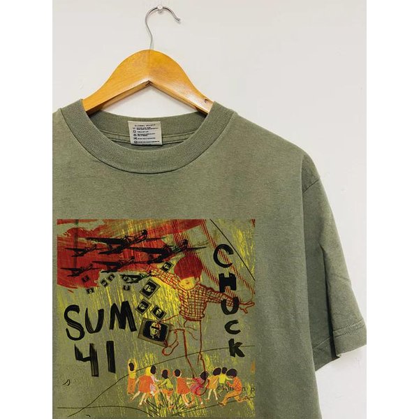 Sum 41 Banda Chuck ÁLbum Camiseta Verde Talla Completa S-5XL Camiseta Unisex L Gray-image