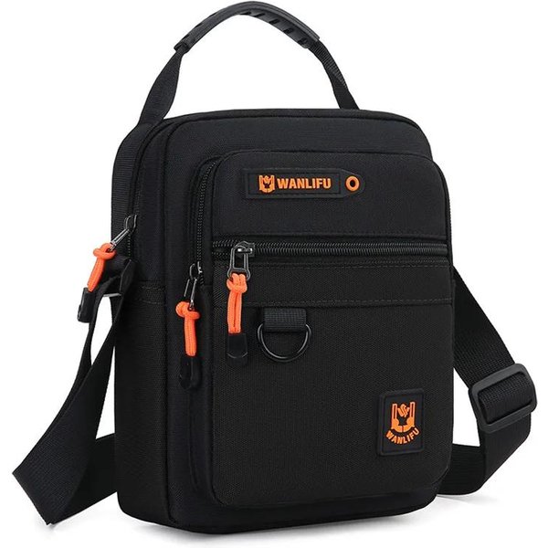 Codzienna MęSka Torebka Na Ramię Lekka MęSka Saszetka Z Tkaniny Oxford MałA Torba Crossbody Modna Stylowa MęSka Torba Torby Listonoszki SAC-image
